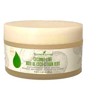 🥥🍋‍🟩NWT! Young Living Coconut Lime Replenishing Body Butter - 2.82 oz. 🥥🍋‍🟩